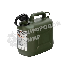 Канистра Stels для ГСМ вертикальная, 5 л., пластиковая, усиленная