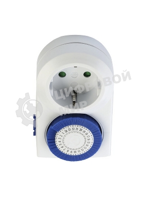 Розетка Smartbuy (SBE-STM2) таймер механический, 3600Вт