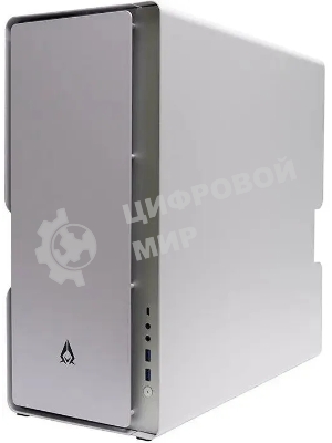 Компьютерный корпус Azza Cast белый без БП ATX 3x120мм 2x140мм 2xUSB3.0 audio bott PSU