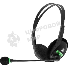 Гарнитура Oklick HS-M100 чёрный, проводная, 3.5 мм