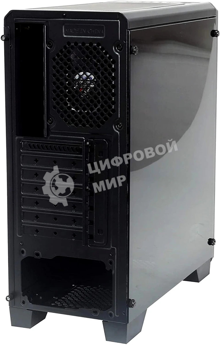 Компьютерный корпус MidiTower Zalman S3 TEMPERED GLASS WINDOW black