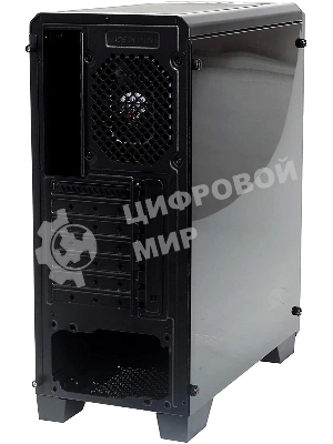 Компьютерный корпус MidiTower Zalman S3 TEMPERED GLASS WINDOW black