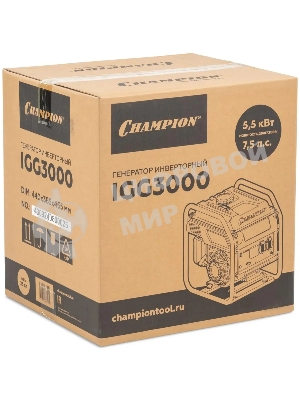 Генератор Champion IGG3000 2.9кВт