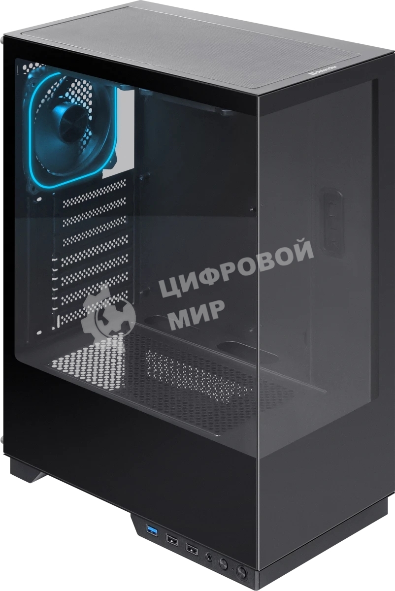 Компьютерный корпус Defender HyperHub черный,ATX,3fans,switchM/BSync