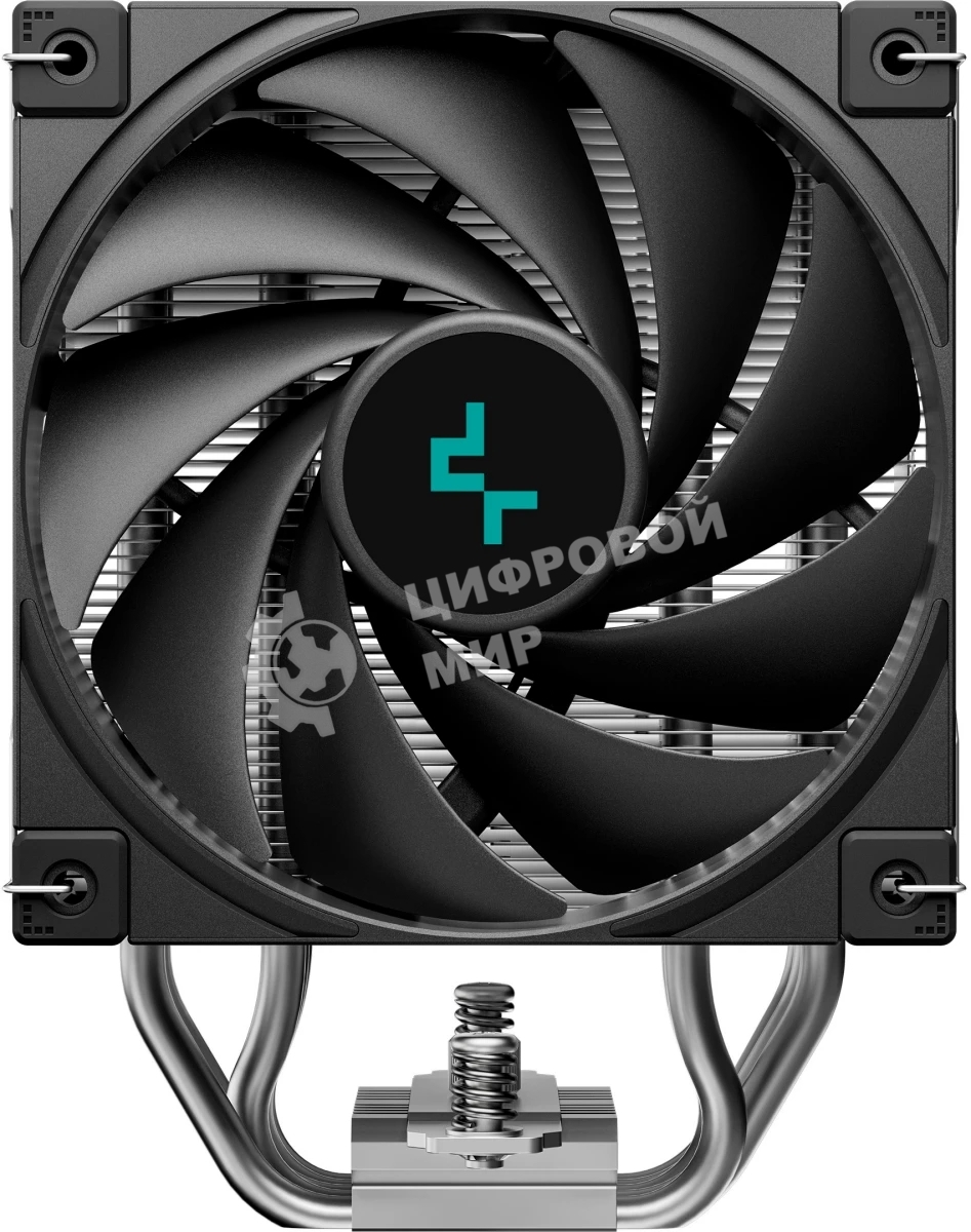 Кулер для процессора DEEPCOOL AK500S DIGITAL SE LGA20XX/1700/1200/115X/AM5/AM4 (12шт/кор, TDP 240W, PWM, Fan 120мм, 5 тепл. трубок, Copper Base, черный) RET (R-AK500S-BKADMN-GJD)