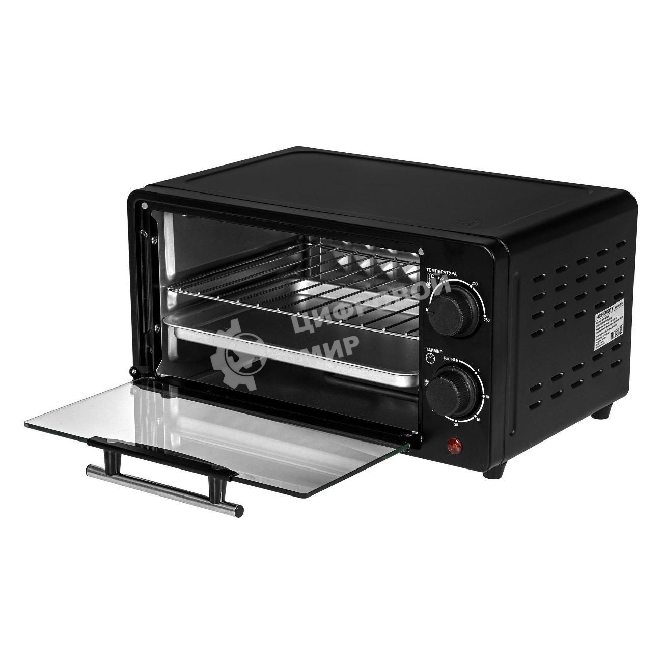 Мини-печь Horizont MO-0904B черный