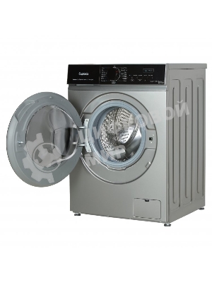 Cтиральная машина Бирюса WM-SN1014/15 M металлик, загрузка фронтальная 10.5 кг, 1400 об/мин, класс: А+++