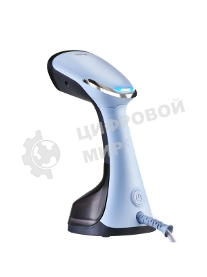 Отпариватель Centek CT-2397 черный/синий, 1700 Вт, 40 г/мин, 150 мл