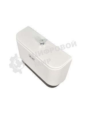 Диспенсер бумажных полотенец Puff-5140 белый, с замком, ABS-пластик