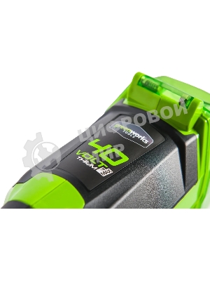 Снегоуборщик аккумуляторный GreenWorks GD40SSK4, 40V, 30 см, бесщеточный, с 1хАКБ 4 А.ч и ЗУ 2600807UB