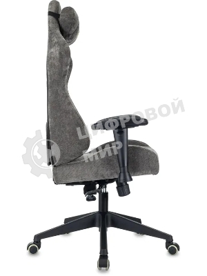 Кресло игровое Zombie 51 серый Light-19 крестов. металл