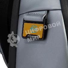 Рюкзак мужской Piquadro Corner 2.0 CA6465C2OW/MGR серебристый/черный полиуретан