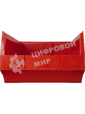 Ящик сплошной ТАРА.РУ Palermo 5005 красный 500х310х200мм PP 10042