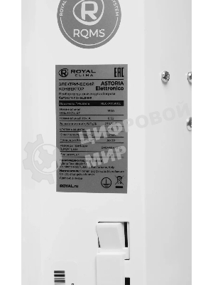 Конвектор Royal Clima Astoria Elettronico REC-AT1500E белый, 1500 Вт, 20 м2, термостат, дисплей