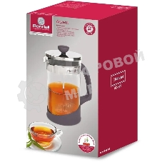 Френч-пресс Rondell Akzent RDS-938, 1 л, стальной