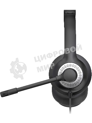 Гарнитура Acer OHW309 чёрный, проводная, USB/mini jack 3.5 мм