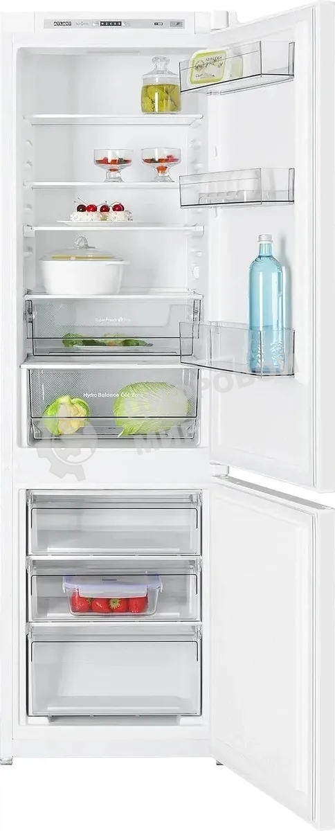 Встраиваемый холодильник Atlant ХМ-4319-101 белый двухкамерный 175/70л морозилка снизу