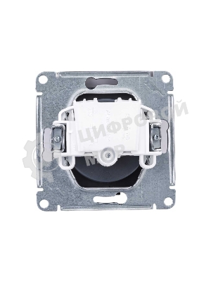 Механизм розетки 1-м СП AtlasDesign 16А IP20 без заземл. грифель