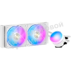 Система охлаждения Ocypus Sigma L24 WH ARGB, 240мм, LCD Pump 2.4