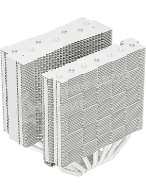 Кулер для процессора DEEPCOOL ASSASIN 4S WH белый, 140 мм, алюминий/медь, 1800 об/мин, 29.3 дБ, 4 pin, 250 Вт, 164 мм