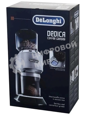 Кофемолка DeLonghi KG521.M 150 Вт, 350 гр, черный