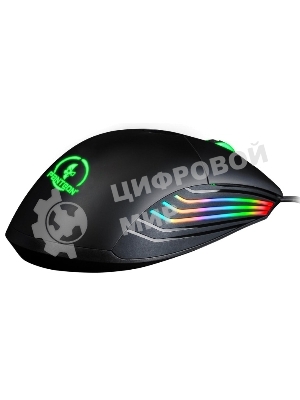 Мышь проводная Jet.A Panteon PS120 черный, 6200 dpi, USB, кнопки - 8