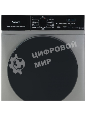 Cтиральная машина Бирюса WM-SN1014/15 M металлик, загрузка фронтальная 10.5 кг, 1400 об/мин, класс: А+++