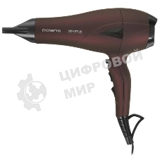 Фен Polaris PHD 2010Ti Megapolis Collection фиолетовый, 2100 Вт, ионизация