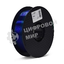Филамент Crown Micro CM-FILPLASD011PG PLA Silk двойной 1.75 1кг пурпурный-зелёный