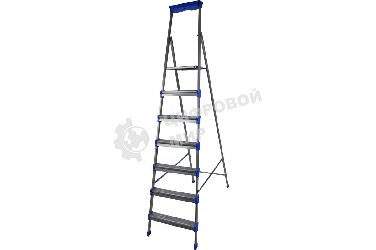 Стремянка НИКА СМ7, 7 широких ступеней
