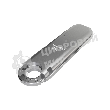 Флешка USB Maxvi P2 silver (FD64GBUSB20C10P2), 64Gb, USB 2.0, R/W 20/10, серебристый