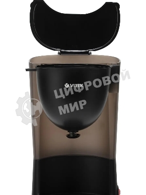 Кофеварка капельная Vitek VT-1500(MC) черный, исп. кофе - молотый, 1.25 л, 600 Вт