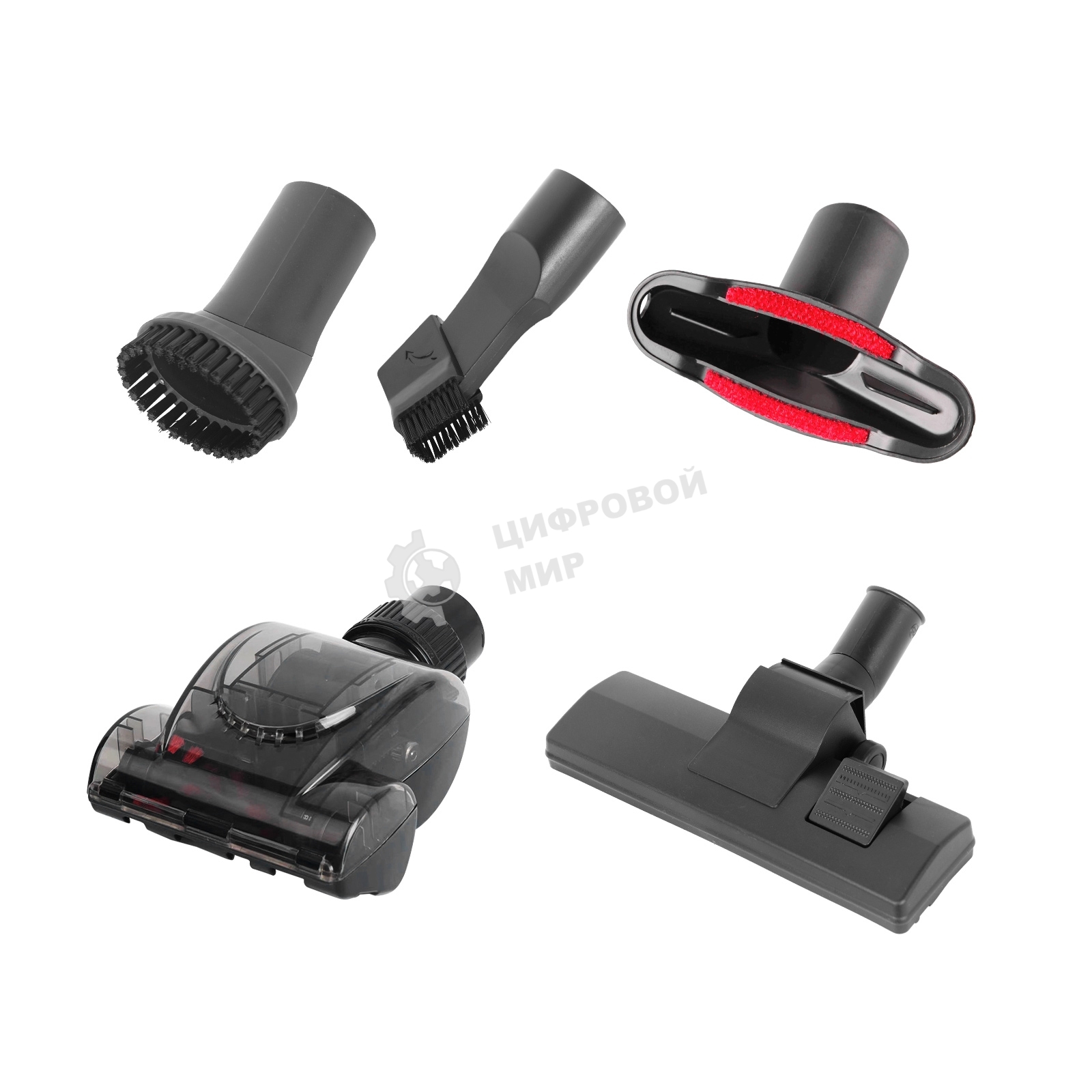 Пылесос Galaxy Line GL 6224 красный/черный, 300/2400 Вт, уборка сухая, пылесборник контейнер 2 л