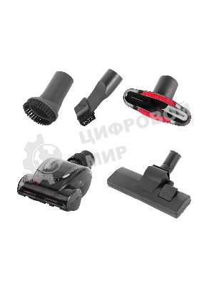 Пылесос Galaxy Line GL 6224 красный/черный, 300/2400 Вт, уборка сухая, пылесборник контейнер 2 л