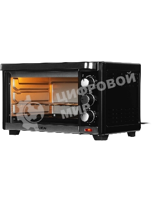 Мини-печь Hyundai MIO-HY091 20 л, 1380 Вт, черный