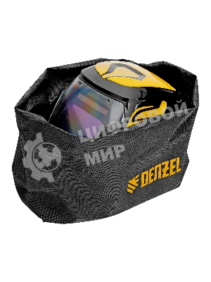 Щиток защитный лицевой (маска сварщика) Denzel F9, см. окно 100x60, Real Color, DIN 4-8/9-13