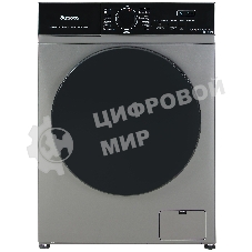 Cтиральная машина Бирюса WM-SN1014/15 M металлик, загрузка фронтальная 10.5 кг, 1400 об/мин, класс: А+++