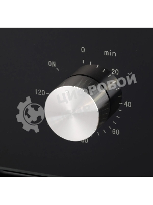 Духовой шкаф электрический Hyundai HEO 6630 BG черный, встраиваемый