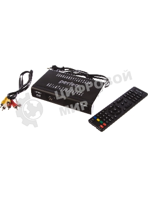Приставка Perfeo (PF-A4412) LEADER DVB-T2/C для цифр.TV, Wi-Fi, IPTV, HDMI, 2 USB, DolbyDigital, пульт ДУ