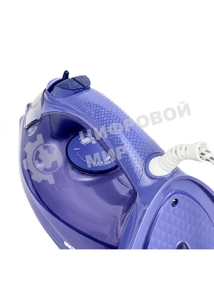 Утюг Centek CT-3300 фиолетовый, 2800 Вт, 60 г/мин, 190 г/мин, 600 мл