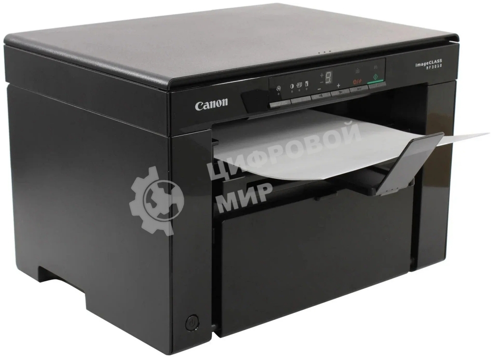 МФУ лазерное Canon imageCLASS MF3010 (5252B007/5252B008/5252B011), A4, ч/б, печ. 18 стр/мин., 1200 x 600 dpi (печать) 600x600dpi (сканер), USB 2.0