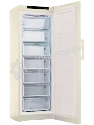 Морозильная камера Indesit DFZ 5175 E, бежевый, 250л, 5 ящиков