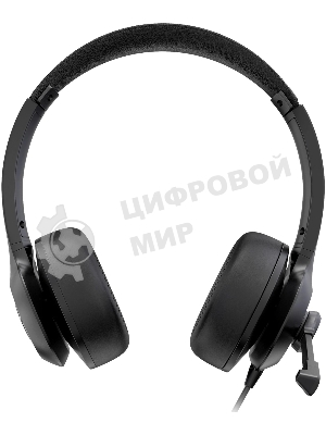 Гарнитура Acer OHW309 чёрный, проводная, USB/mini jack 3.5 мм