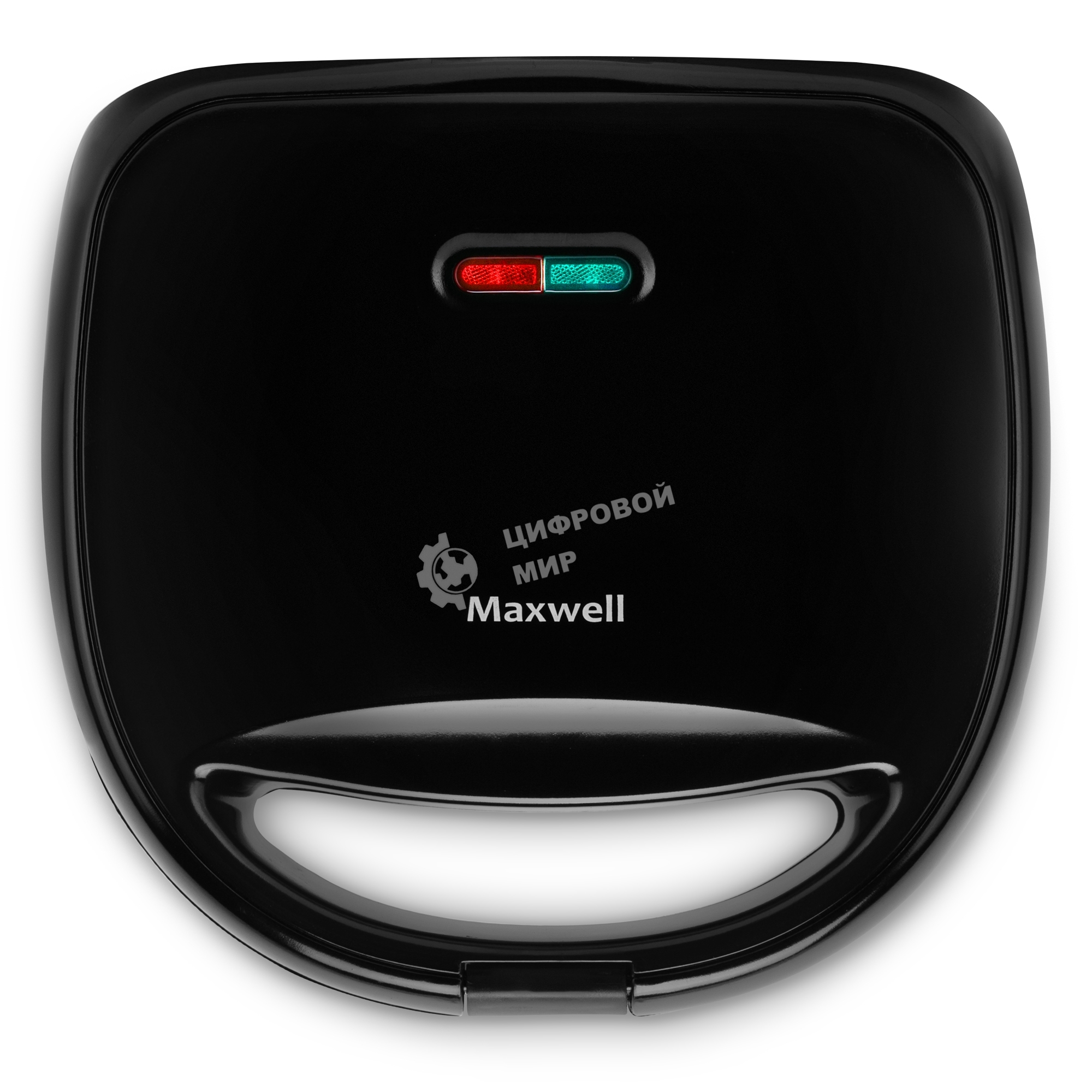 Вафельница Maxwell MW-1561 800Вт черный