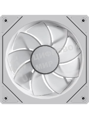 Вентилятор для корпуса Formula Floe 12WH ARPW Reverse ARGb белый, 120 мм, 1500 об/мин, 20.15 дБ, 4 pin