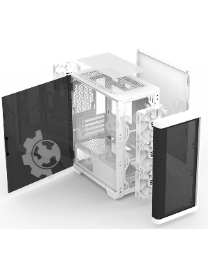 Компьютерный корпус MiniTower Zalman M4 белый mATX (без блока питания)