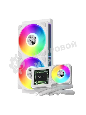 Система жидкостного охлаждения Formula V Line Cryo Wing Digi 240 WH, 240мм, LCD 2.73