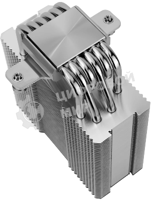 Кулер для процессора Thermalright Burst Assasin 120 (4-pin PWM, 154мм, Ni/CU, 6x6мм, 1x120мм, 66.17CFM, 25.6dBA, 1550RPM, S: 1700, 1200, 115X, AM5, AM4)