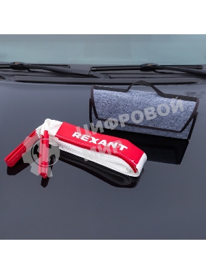 Трос динамический (стропа) Rexant 5т, 6м, белый, в чехле