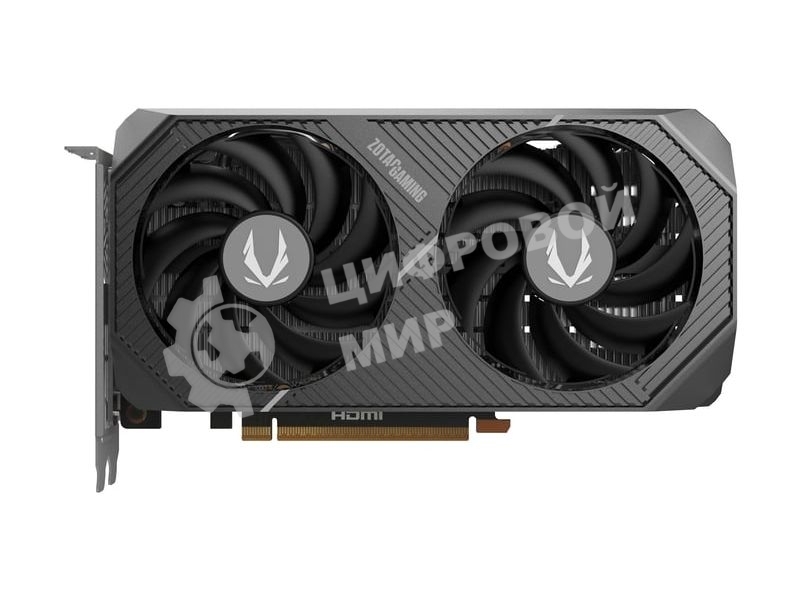 Видеокарта Zotac GAMING GeForce RTX 5050 TWIN EDGE, NVIDIA RTX 5050, 8 ГБ GDDR6, 128 бит, PCI-e 5.0, 1xHDMI, 3xDP, 2572 МГц
